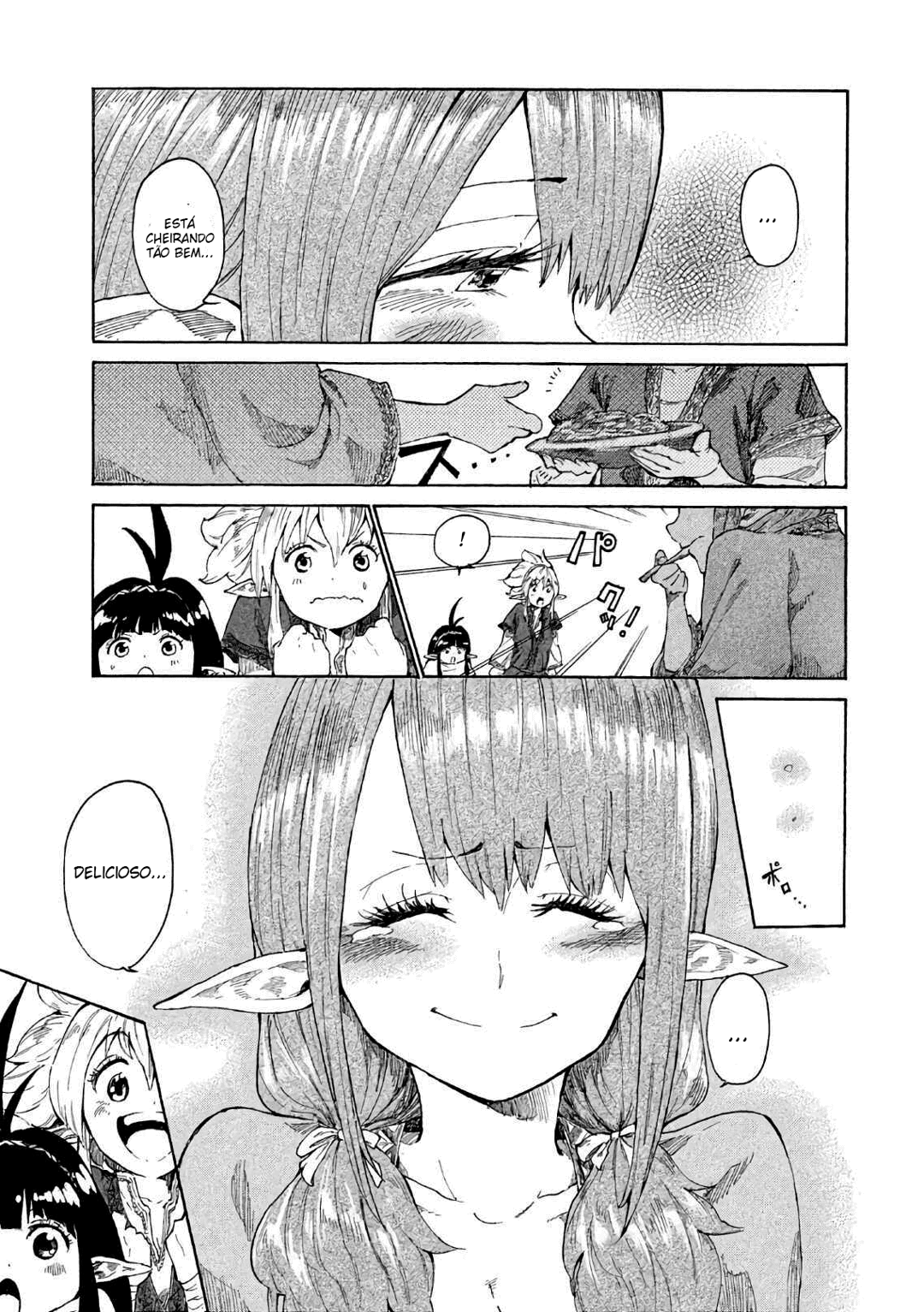 Read Mazumeshi Elf to Yuubokugurashi (PT-BR) PT Manga Online