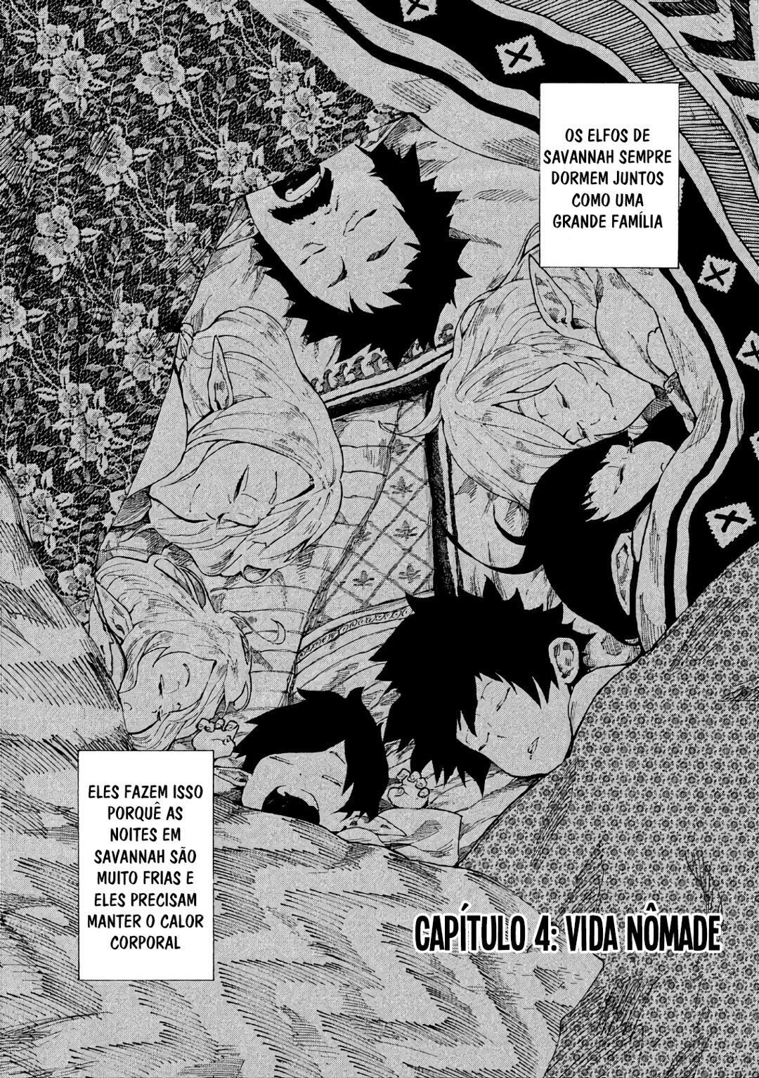 Read Mazumeshi Elf to Yuubokugurashi (PT-BR) PT Manga Online