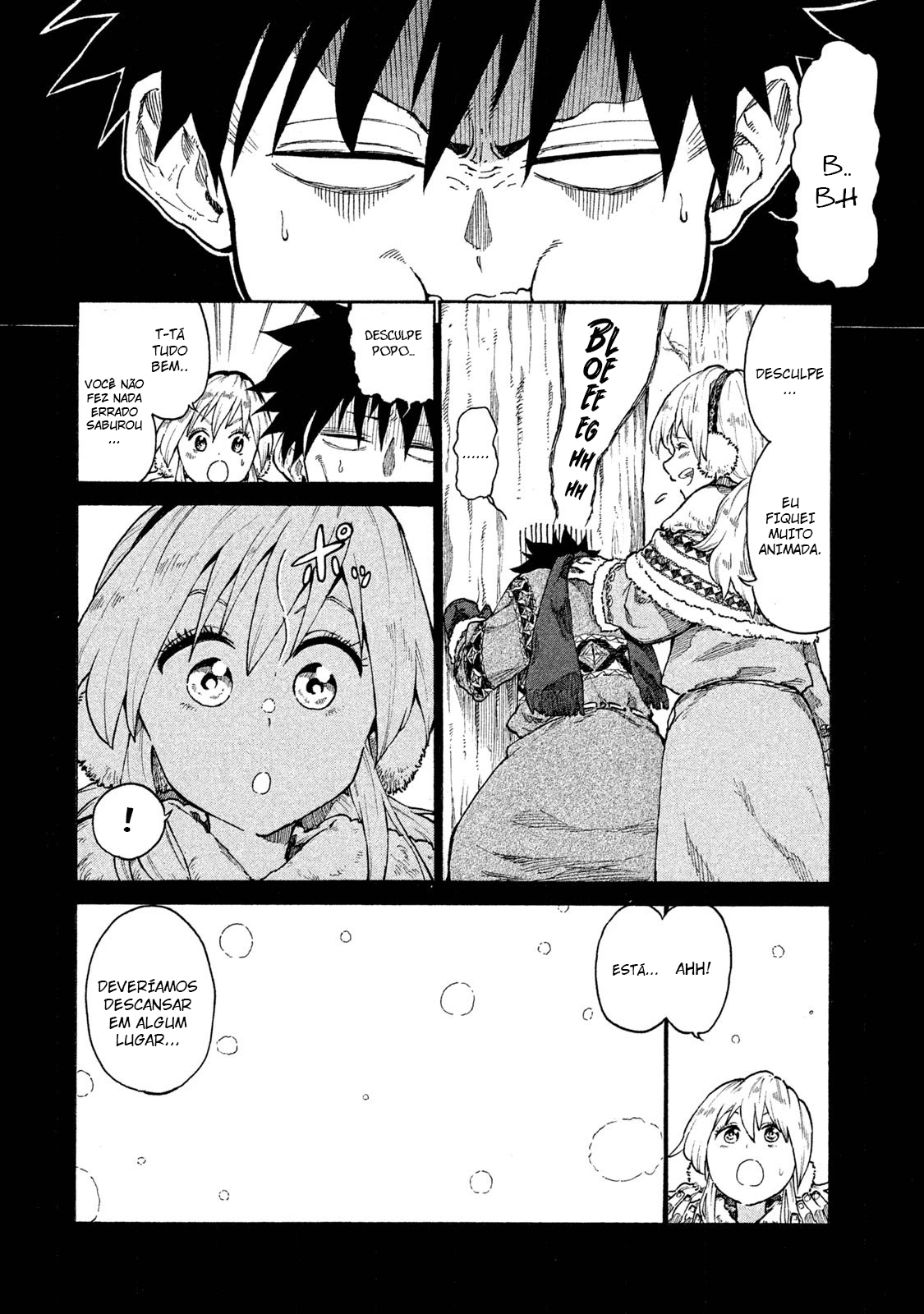 Read Mazumeshi Elf to Yuubokugurashi (PT-BR) PT Manga Online