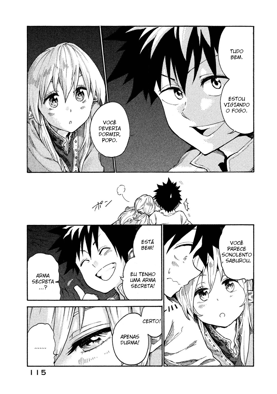 Read Mazumeshi Elf to Yuubokugurashi (PT-BR) PT Manga Online