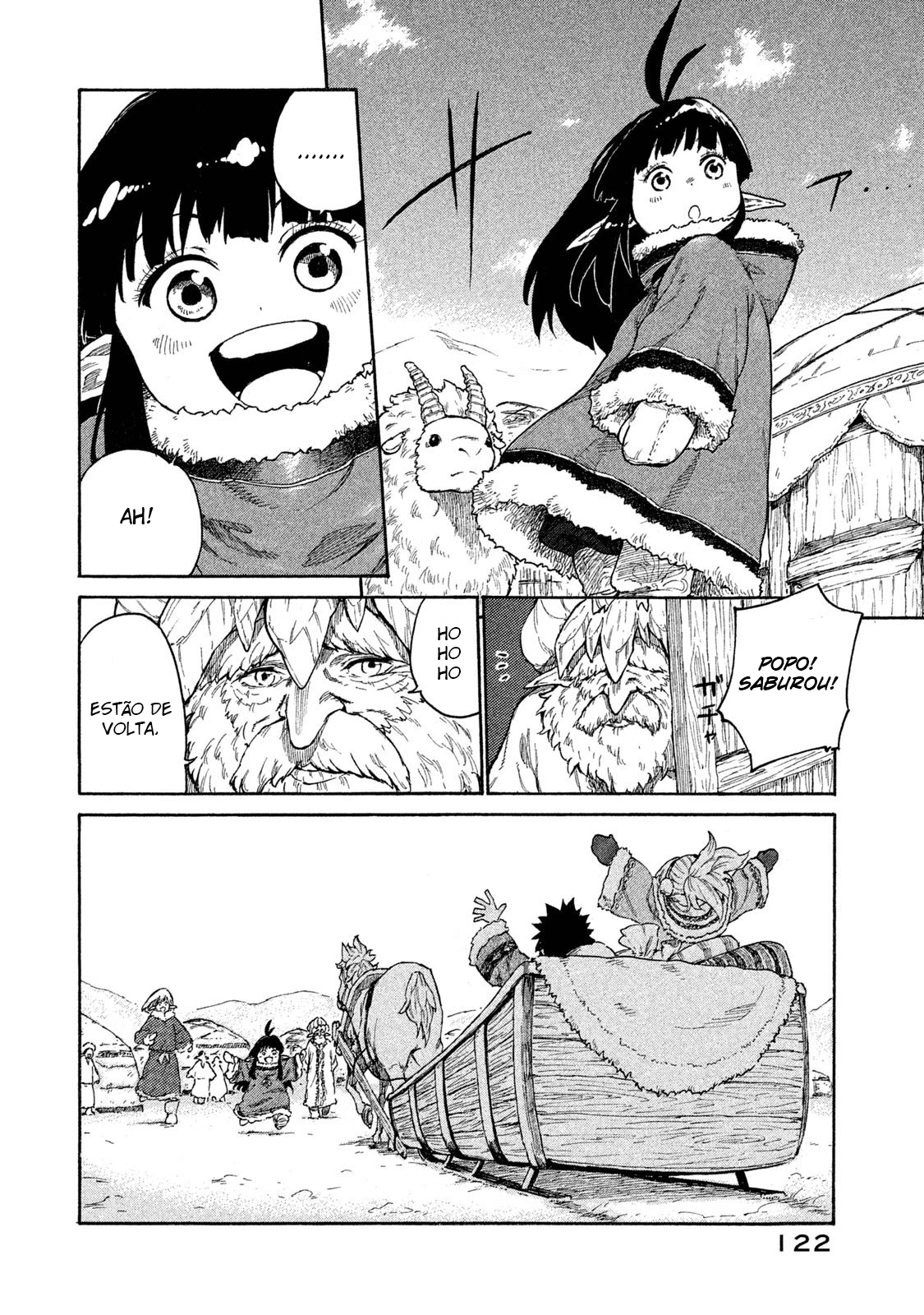 Read Mazumeshi Elf to Yuubokugurashi (PT-BR) PT Manga Online