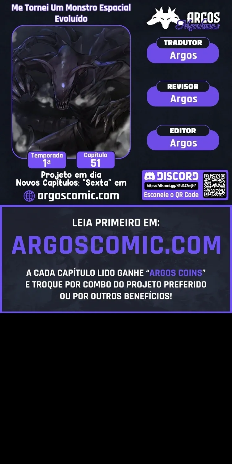 Read Me Tornei Um Monstro Espacial Evoluído (PT-BR) PT Manga Online