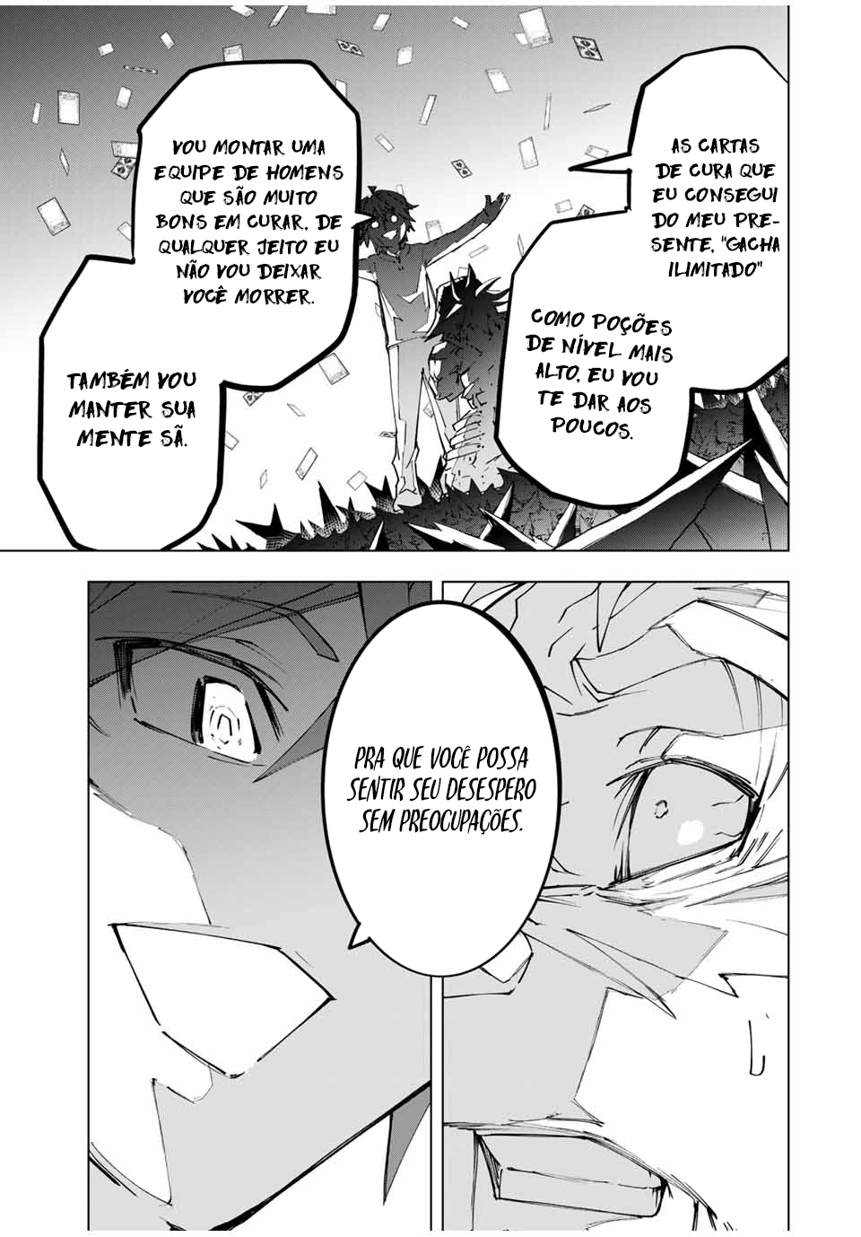 Read Meu Presente de Nível 9999 de Gacha Ilimitado (PT-BR) PT Manga Online