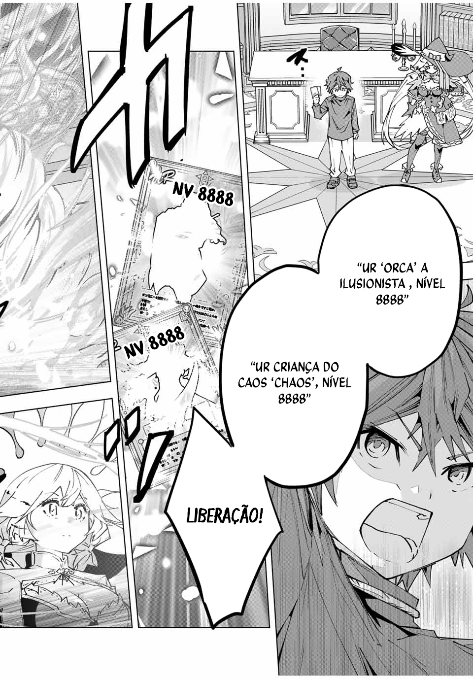 Read Meu Presente de Nível 9999 de Gacha Ilimitado (PT-BR) PT Manga Online