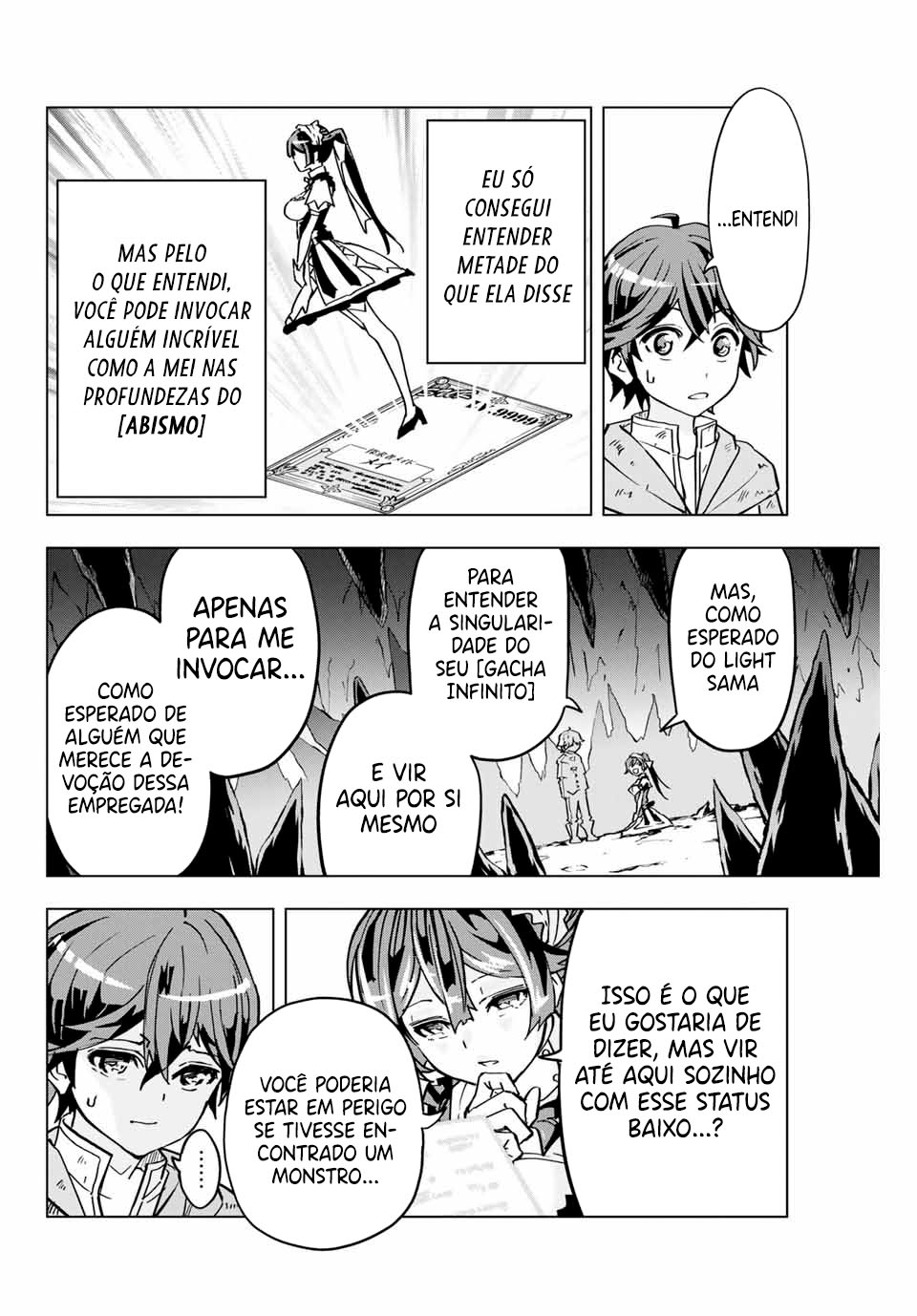 Read Meu Presente de Nível 9999 de Gacha Ilimitado (PT-BR) PT Manga Online