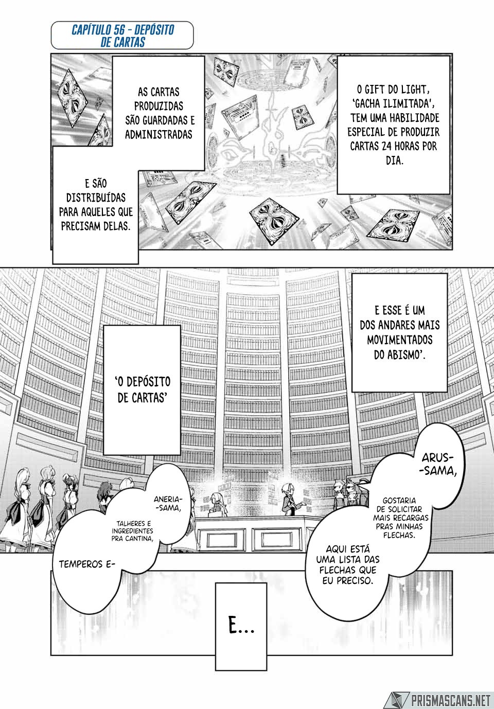Read Meu Presente de Nível 9999 de Gacha Ilimitado (PT-BR) PT Manga Online