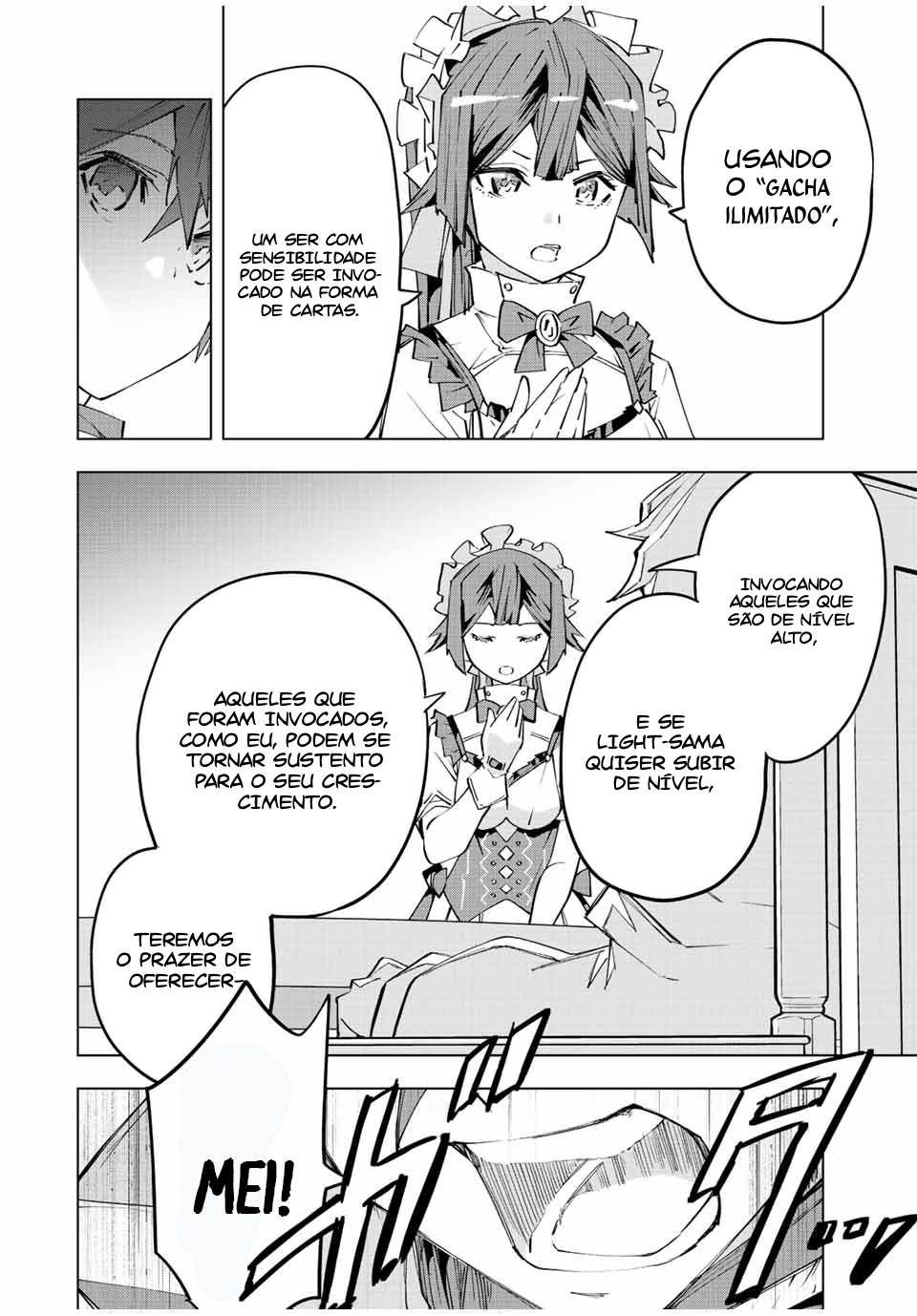 Read Meu Presente de Nível 9999 de Gacha Ilimitado (PT-BR) PT Manga Online