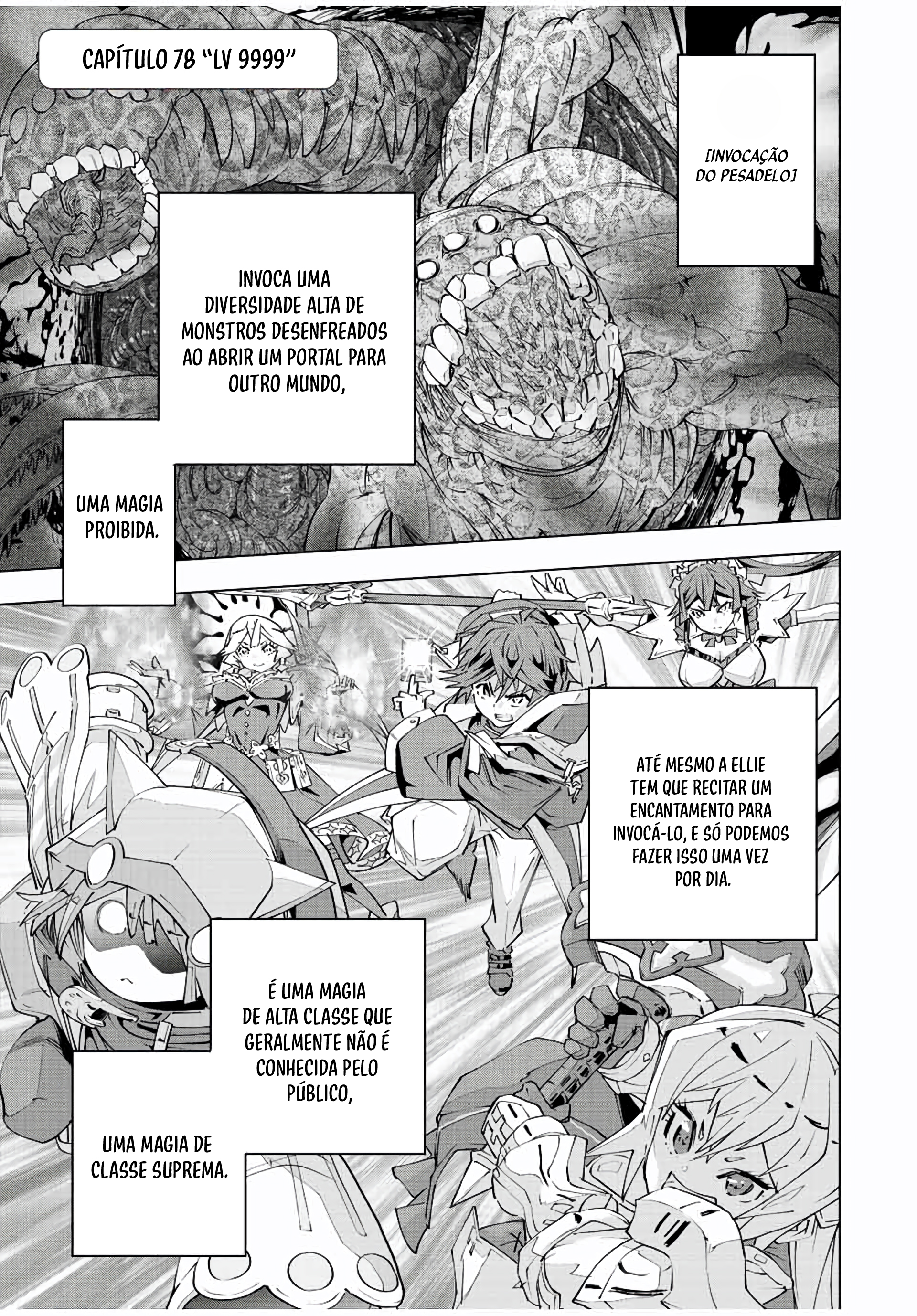 Read Meu Presente de Nível 9999 de Gacha Ilimitado (PT-BR) PT Manga Online