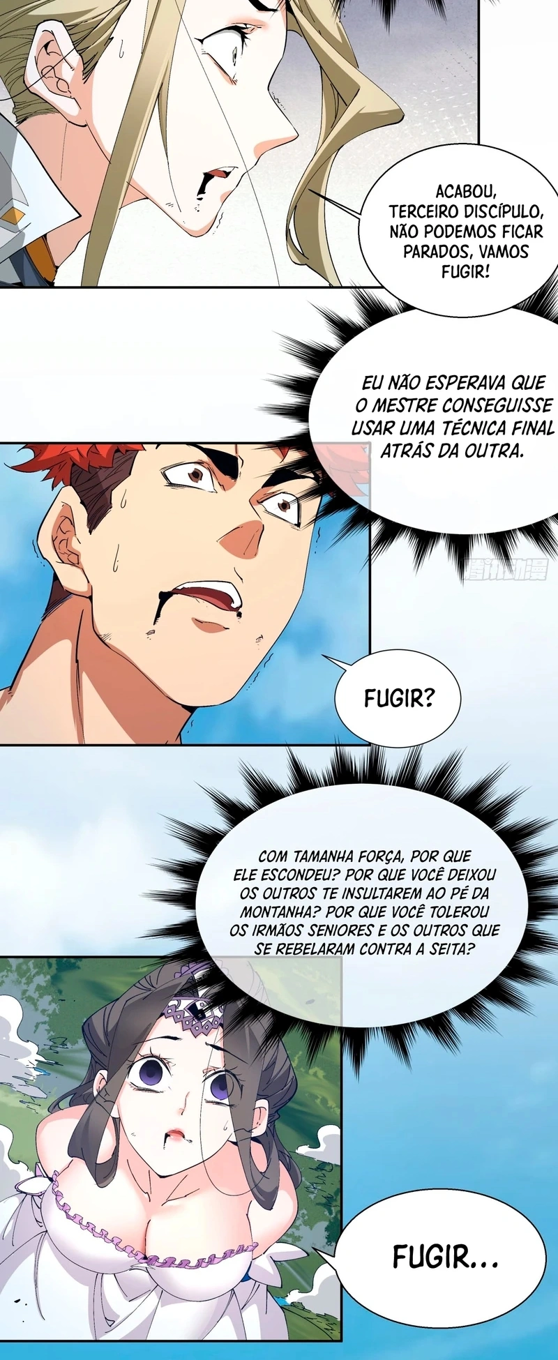 Read Meus Discípulos São Todos Grandes Vilões (PT-BR) PT Manga Online
