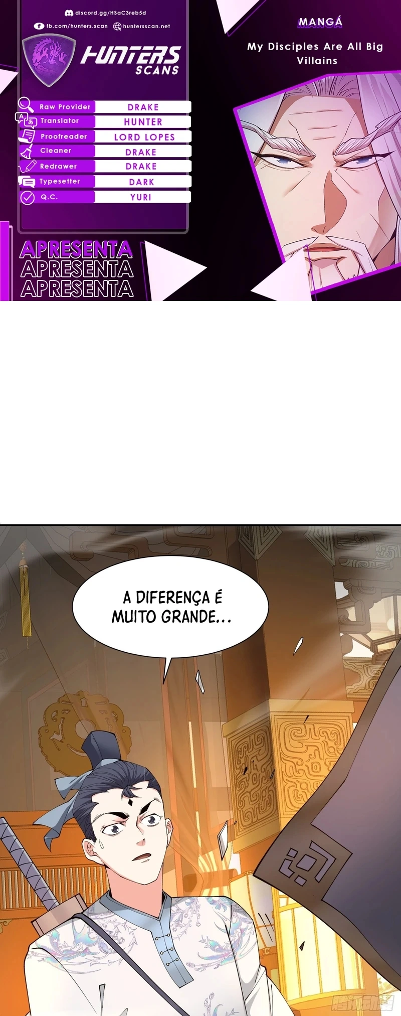 Read Meus Discípulos São Todos Grandes Vilões (PT-BR) PT Manga Online