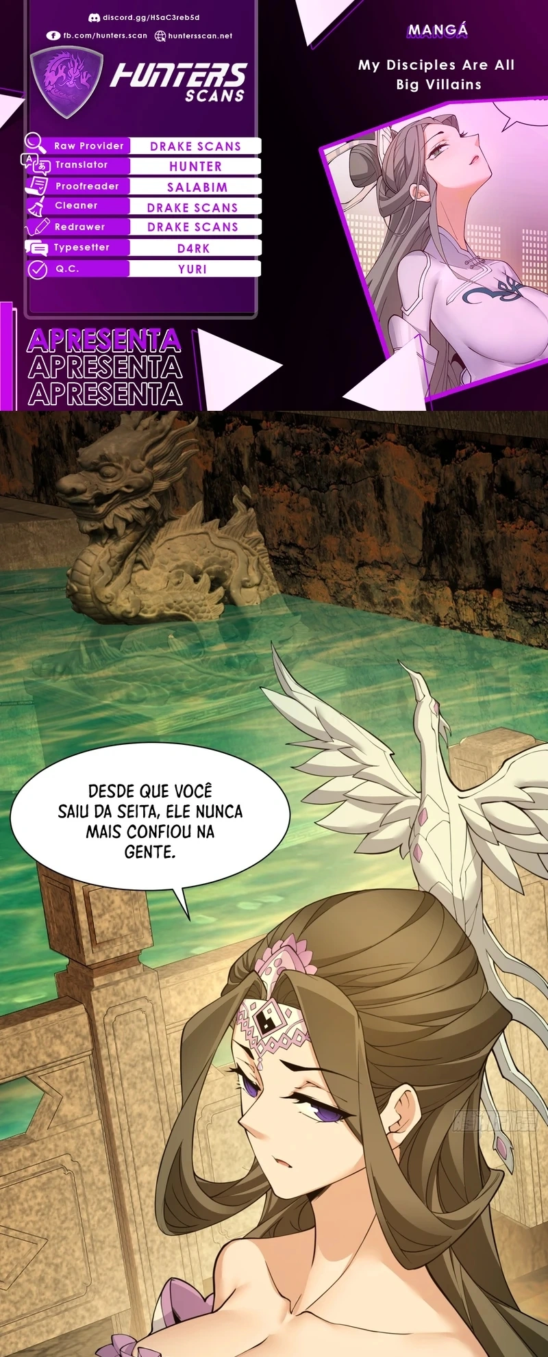 Read Meus Discípulos São Todos Grandes Vilões (PT-BR) PT Manga Online