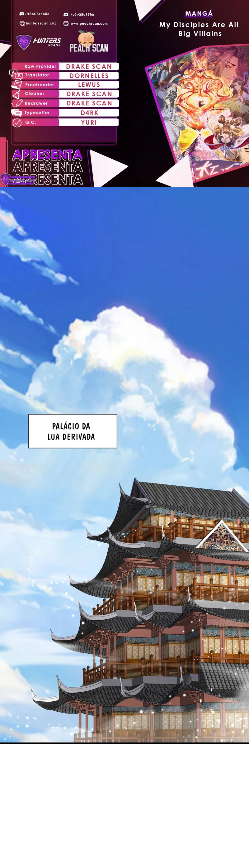 Read Meus Discípulos São Todos Grandes Vilões (PT-BR) PT Manga Online