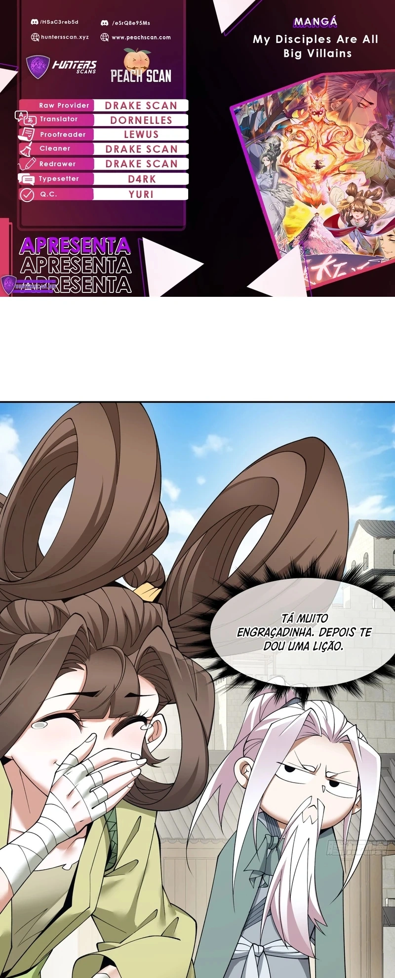 Read Meus Discípulos São Todos Grandes Vilões (PT-BR) PT Manga Online