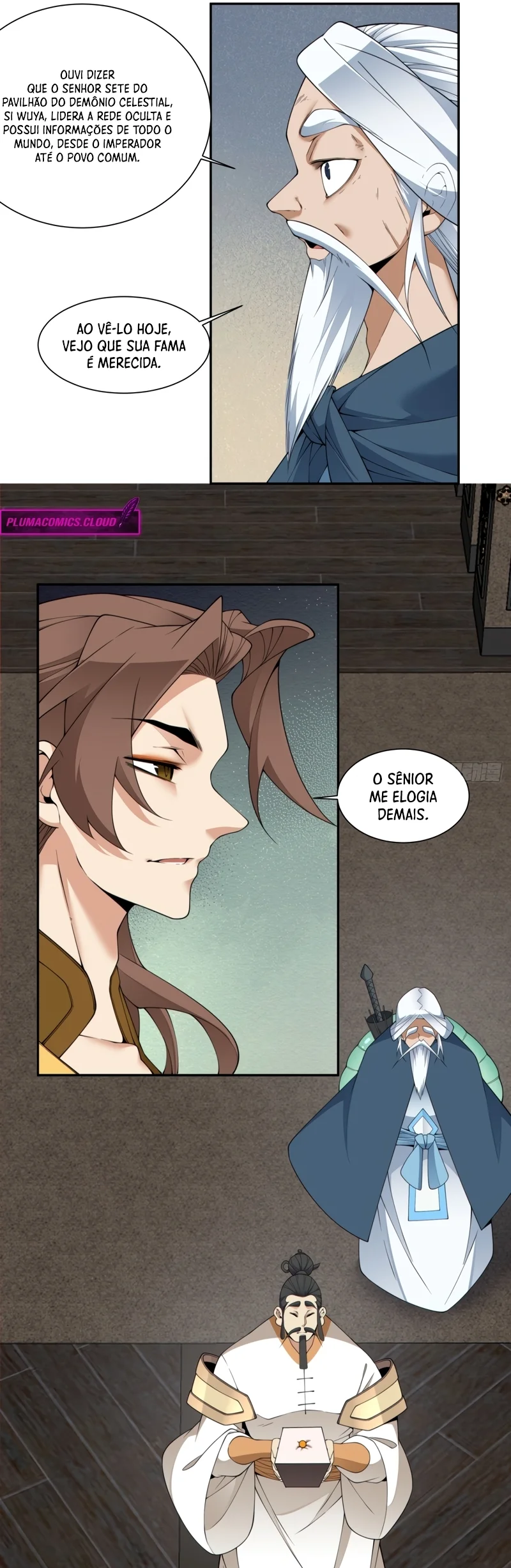 Read Meus Discípulos São Todos Grandes Vilões (PT-BR) PT Manga Online