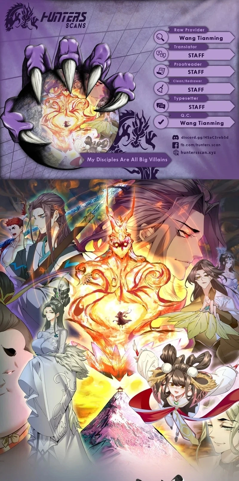 Read Meus Discípulos São Todos Grandes Vilões (PT-BR) PT Manga Online