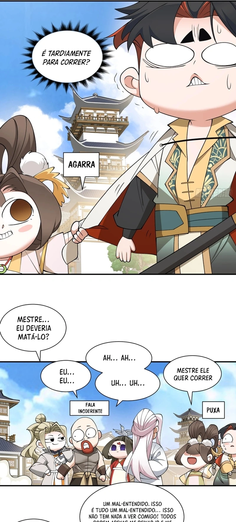 Read Meus Discípulos São Todos Grandes Vilões (PT-BR) PT Manga Online