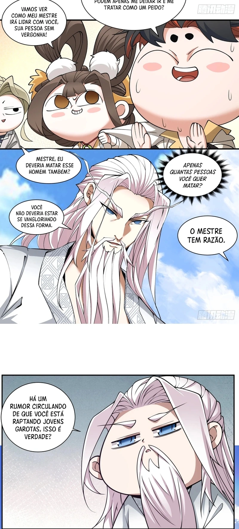 Read Meus Discípulos São Todos Grandes Vilões (PT-BR) PT Manga Online