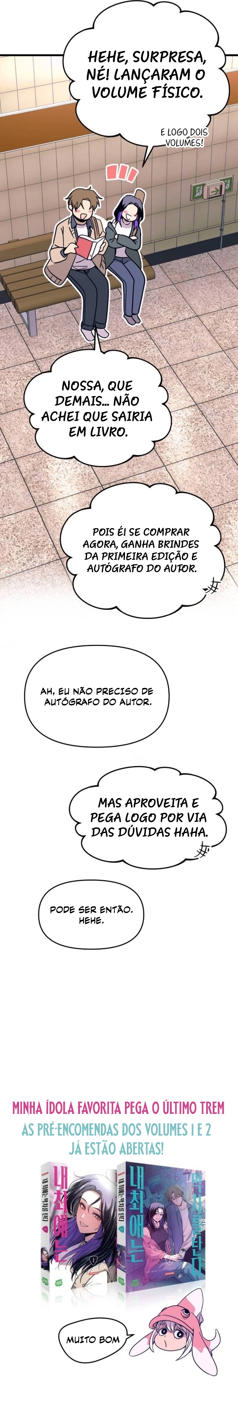 Read Minha Ídola Favorita Pega O Último Trem (PT-BR) PT Manga Online