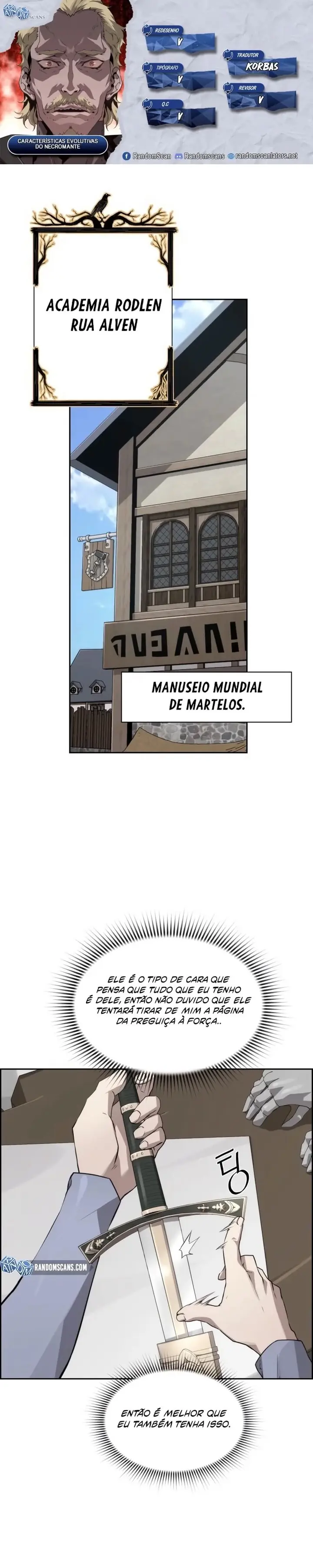 Read Necromante Evoluído (PT-BR) PT Manga Online