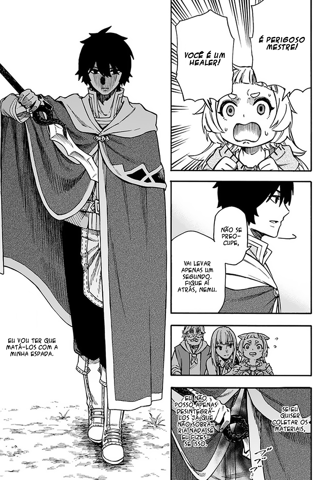 Read Nito no Taidana Isekai Shoukougun Saijaku Shoku (PT-BR) PT Manga Online