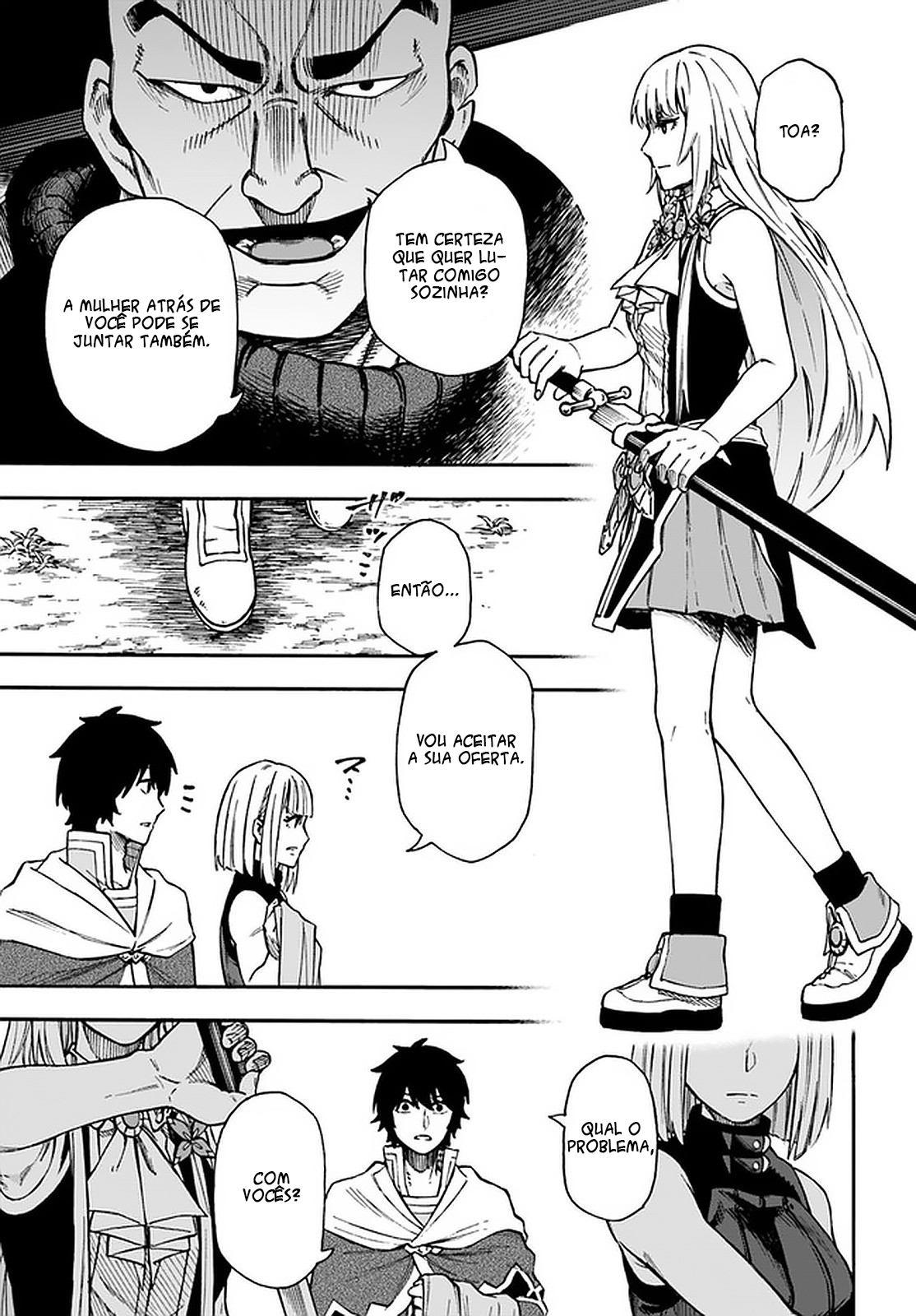 Read Nito no Taidana Isekai Shoukougun Saijaku Shoku (PT-BR) PT Manga Online
