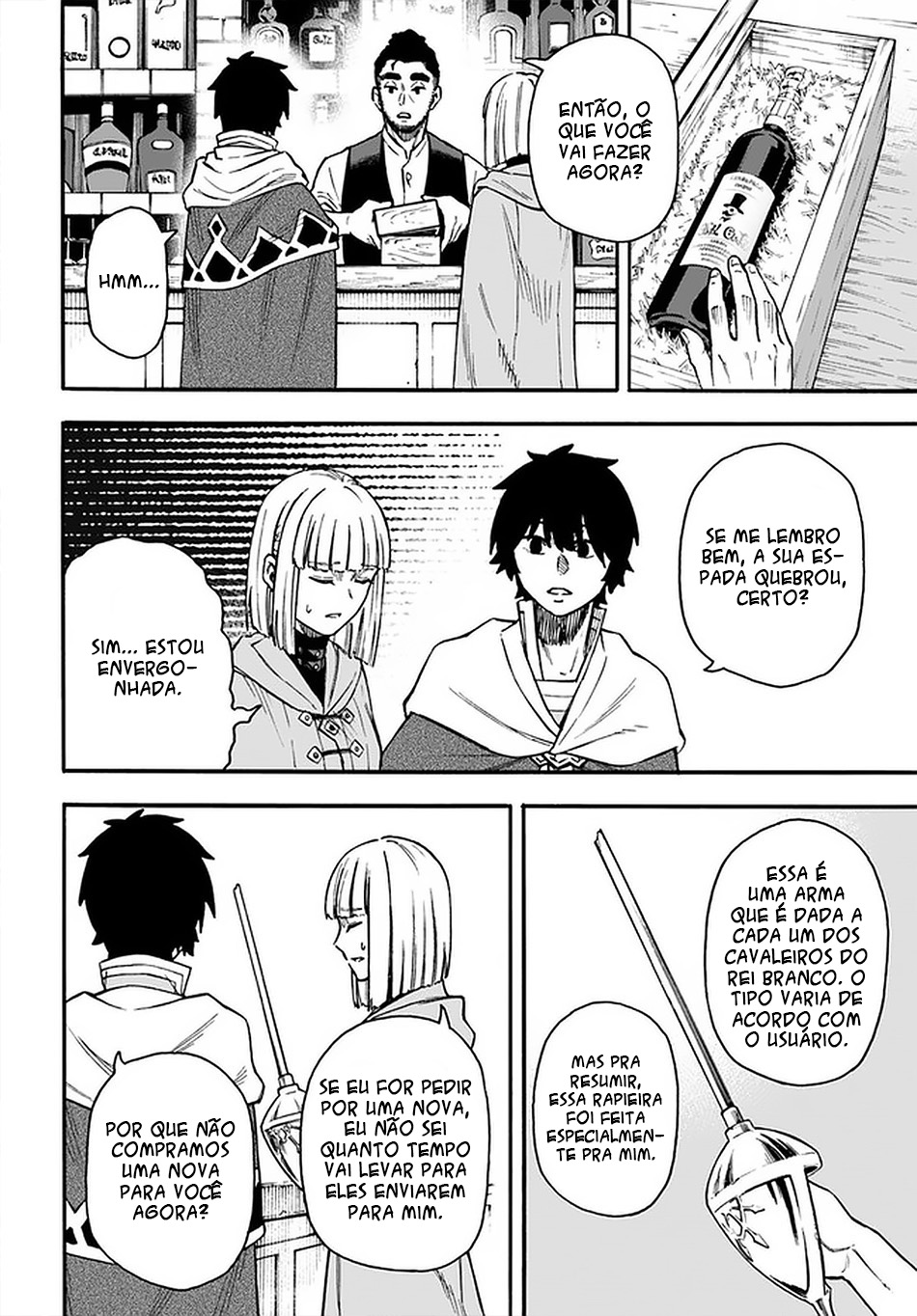 Read Nito no Taidana Isekai Shoukougun Saijaku Shoku (PT-BR) PT Manga Online