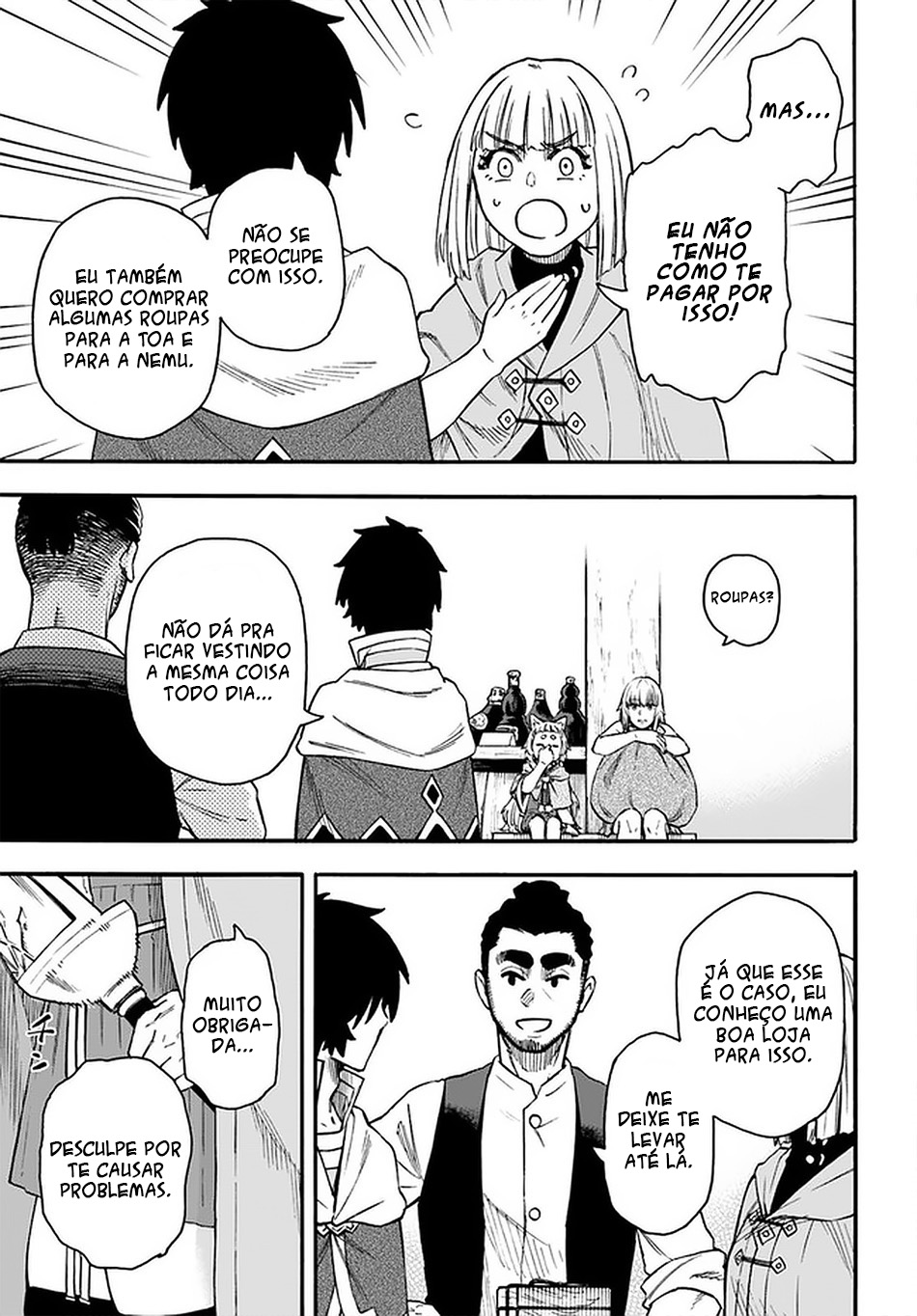 Read Nito no Taidana Isekai Shoukougun Saijaku Shoku (PT-BR) PT Manga Online
