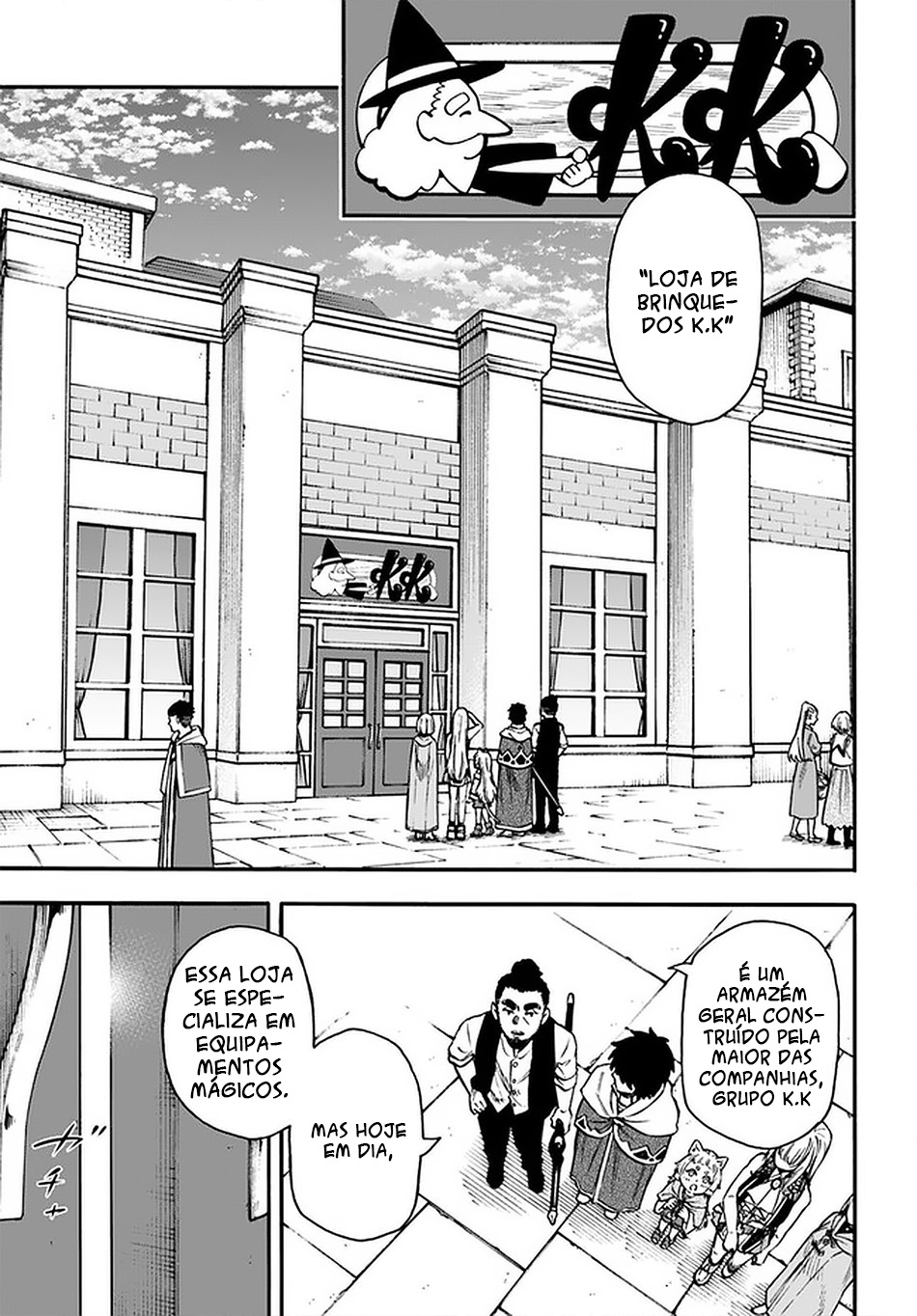 Read Nito no Taidana Isekai Shoukougun Saijaku Shoku (PT-BR) PT Manga Online