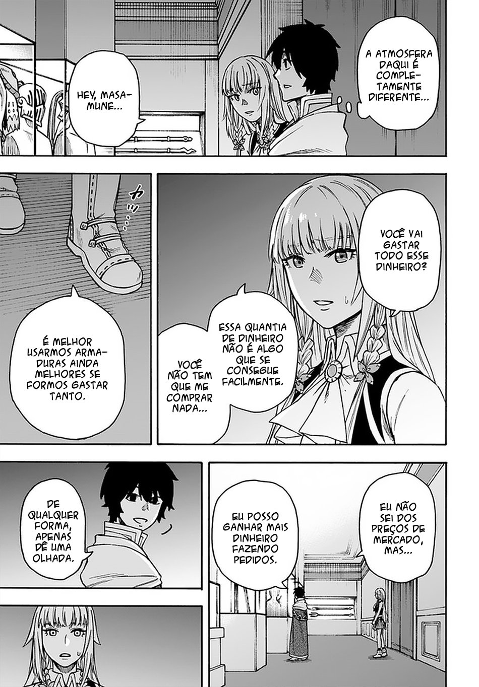 Read Nito no Taidana Isekai Shoukougun Saijaku Shoku (PT-BR) PT Manga Online
