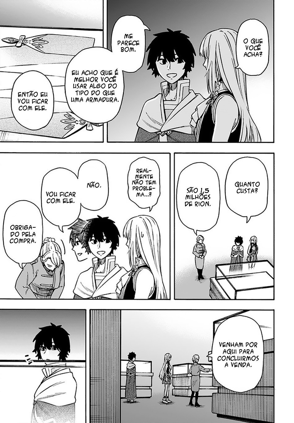 Read Nito no Taidana Isekai Shoukougun Saijaku Shoku (PT-BR) PT Manga Online