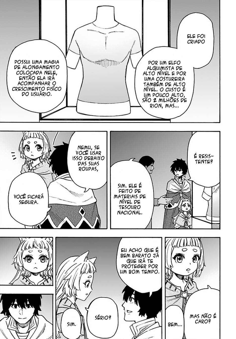 Read Nito no Taidana Isekai Shoukougun Saijaku Shoku (PT-BR) PT Manga Online
