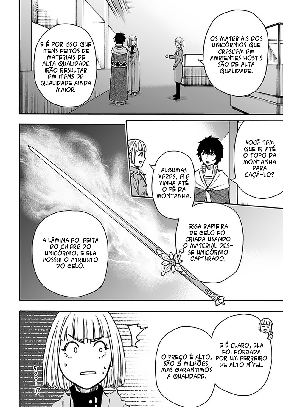 Read Nito no Taidana Isekai Shoukougun Saijaku Shoku (PT-BR) PT Manga Online