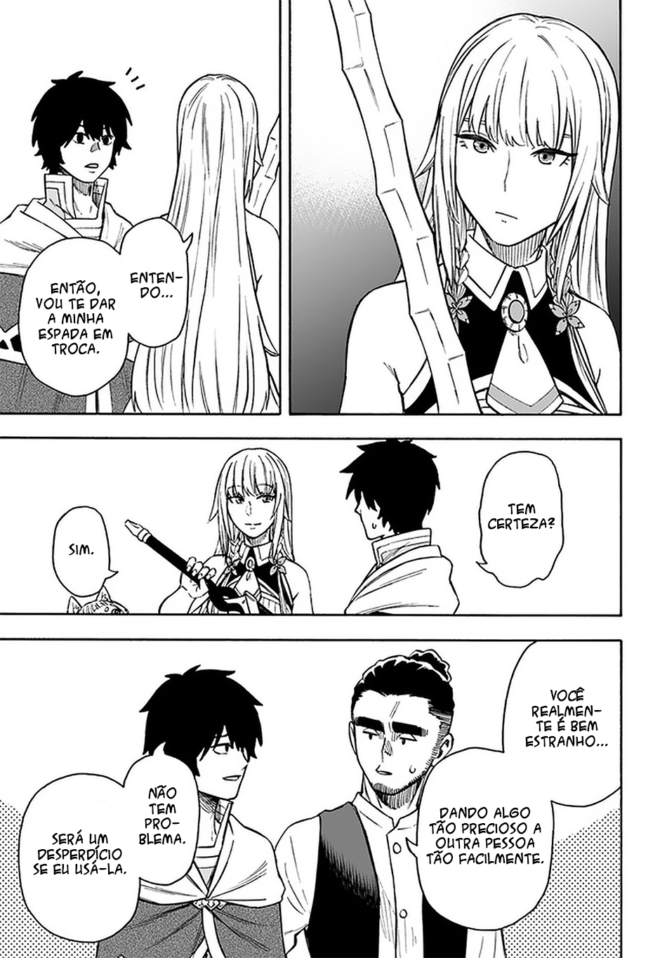 Read Nito no Taidana Isekai Shoukougun Saijaku Shoku (PT-BR) PT Manga Online