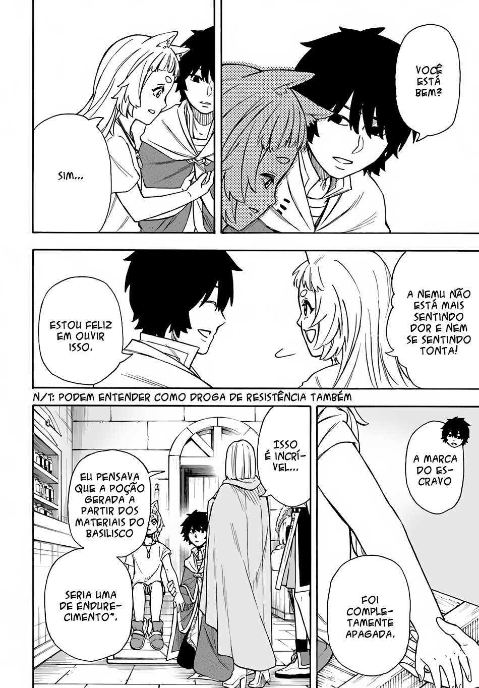 Read Nito no Taidana Isekai Shoukougun Saijaku Shoku (PT-BR) PT Manga Online