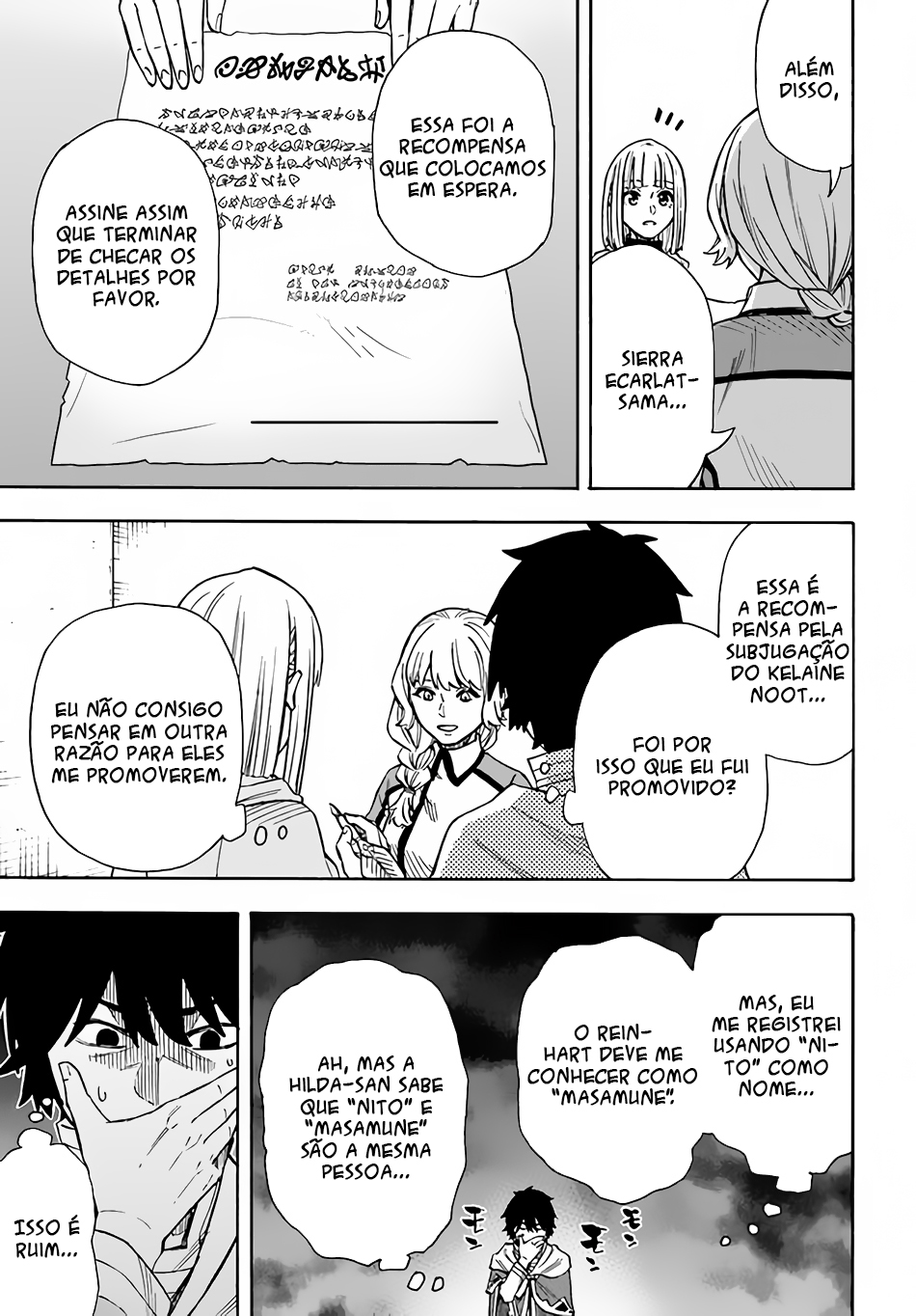 Read Nito no Taidana Isekai Shoukougun Saijaku Shoku (PT-BR) PT Manga Online