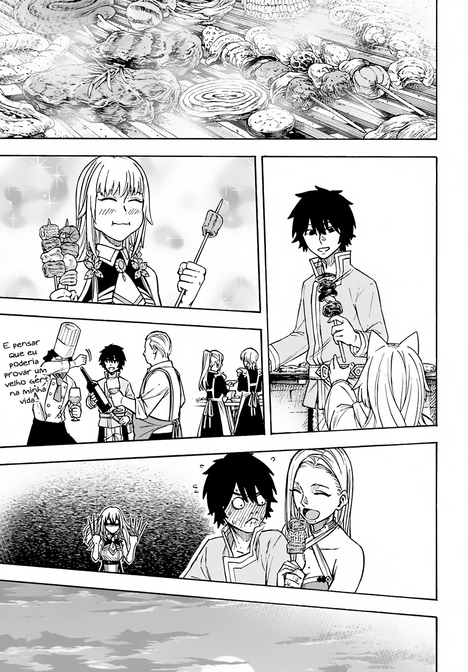 Read Nito no Taidana Isekai Shoukougun Saijaku Shoku (PT-BR) PT Manga Online