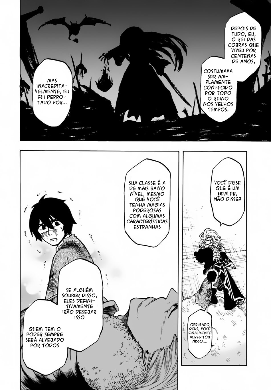 Read Nito no Taidana Isekai Shoukougun Saijaku Shoku (PT-BR) PT Manga Online