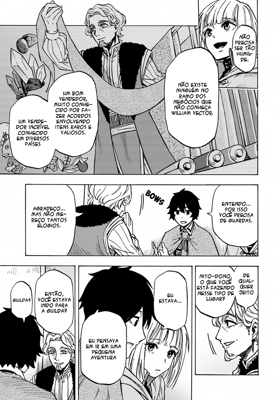 Read Nito no Taidana Isekai Shoukougun Saijaku Shoku (PT-BR) PT Manga Online