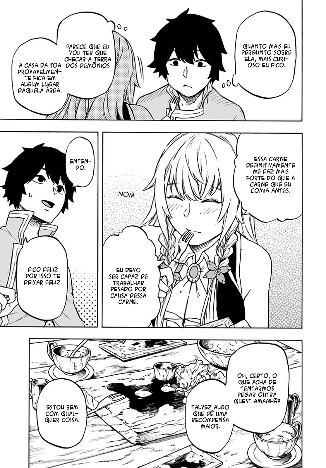 Read Nito no Taidana Isekai Shoukougun Saijaku Shoku (PT-BR) PT Manga Online