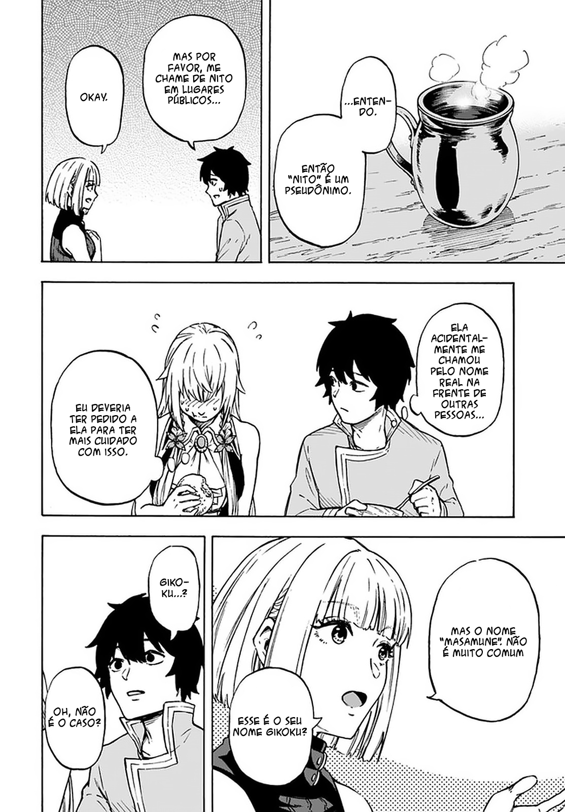 Read Nito no Taidana Isekai Shoukougun Saijaku Shoku (PT-BR) PT Manga Online
