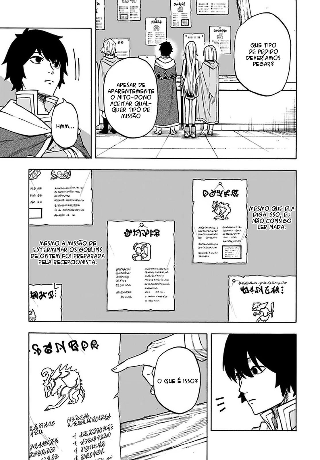 Read Nito no Taidana Isekai Shoukougun Saijaku Shoku (PT-BR) PT Manga Online