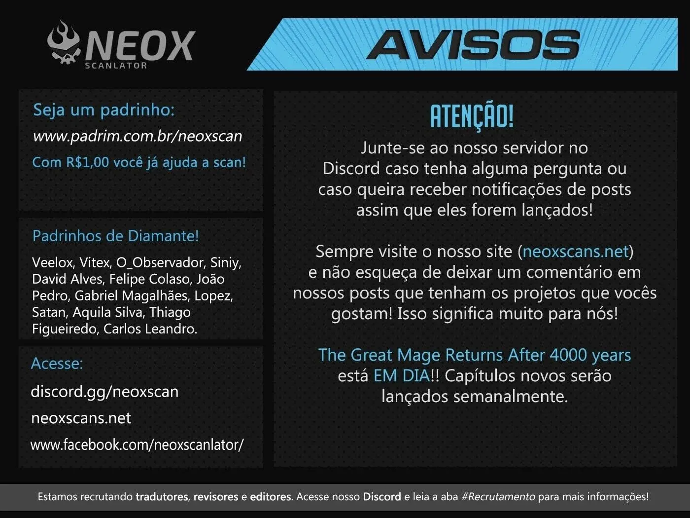 Read O Arquimago Retorna Após 4000 Anos ( PT-BR ) PT Manga Online