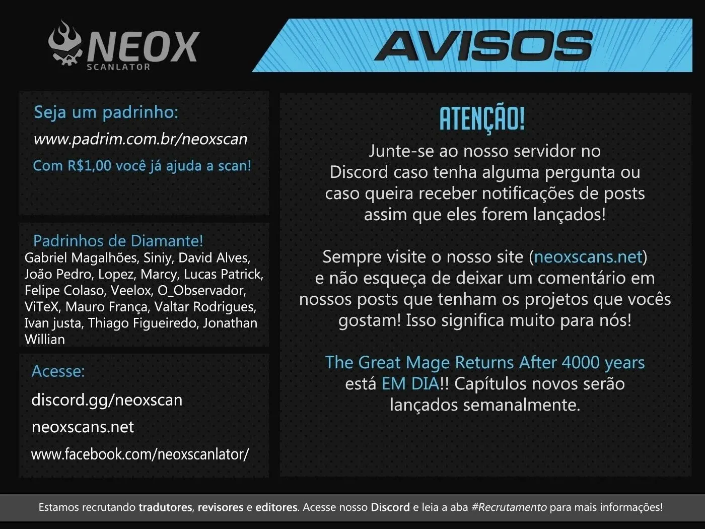 Read O Arquimago Retorna Após 4000 Anos ( PT-BR ) PT Manga Online