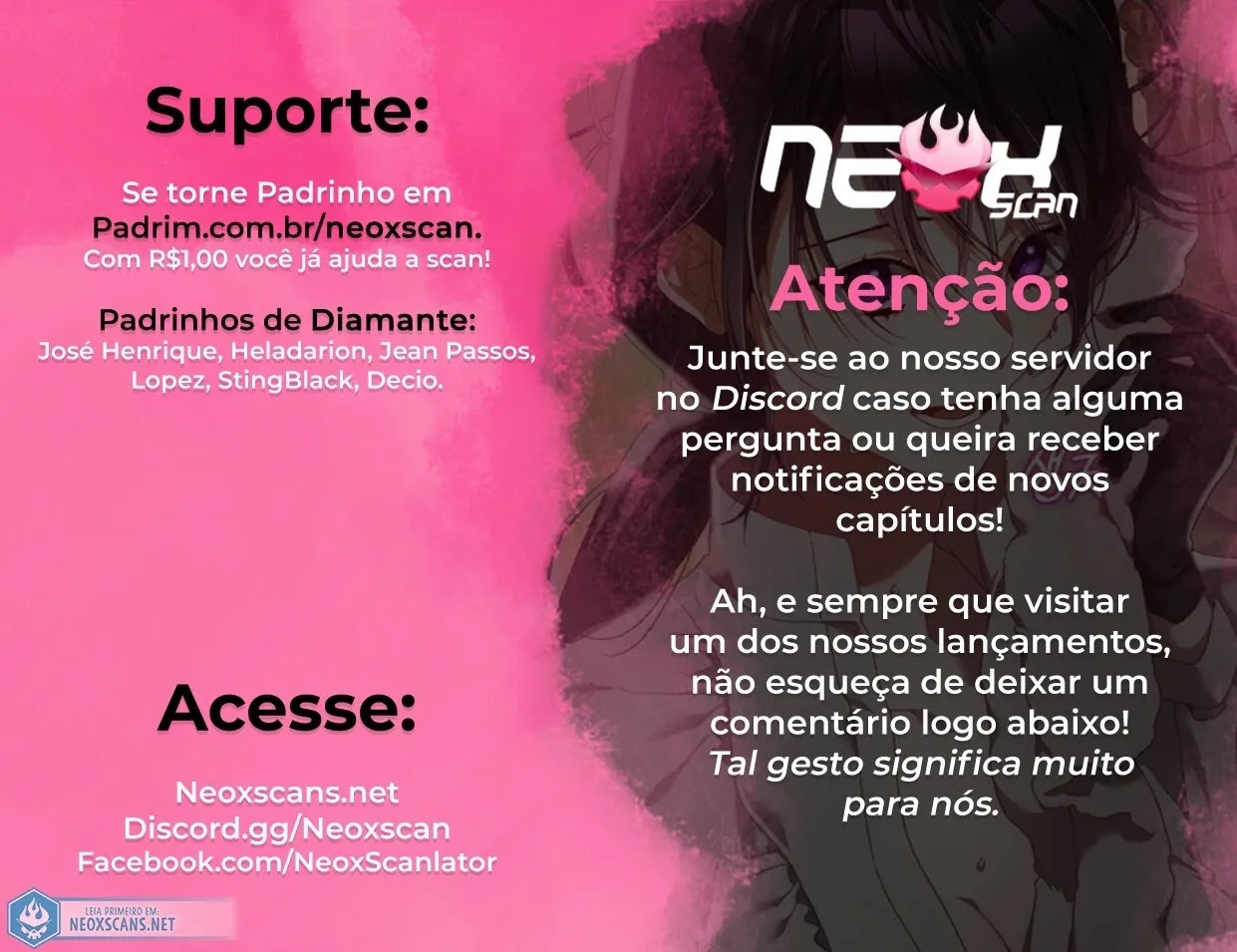 Read O Destino das Vilãs é a Morte  (PT-BR) PT Manga Online