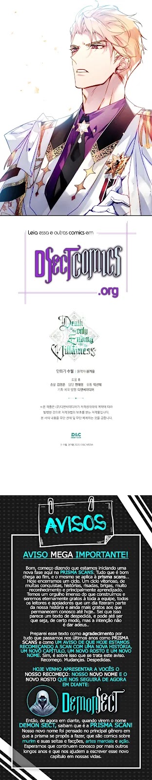 Read O Destino das Vilãs é a Morte  (PT-BR) PT Manga Online