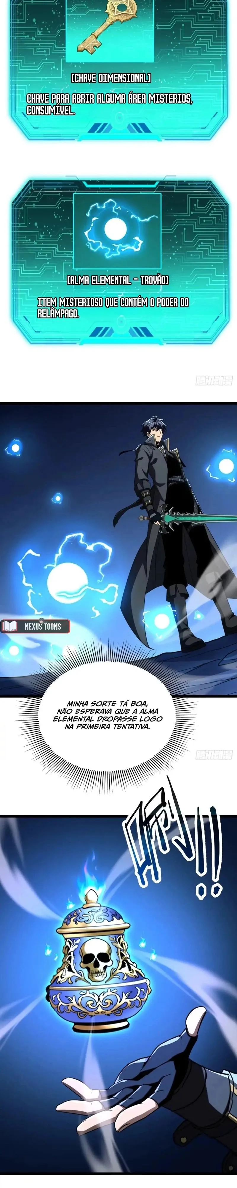 Read O Deus da Invocação Quando a Mutação Descende Sobre o Mundo Mortal (PT-BR) PT Manga Online