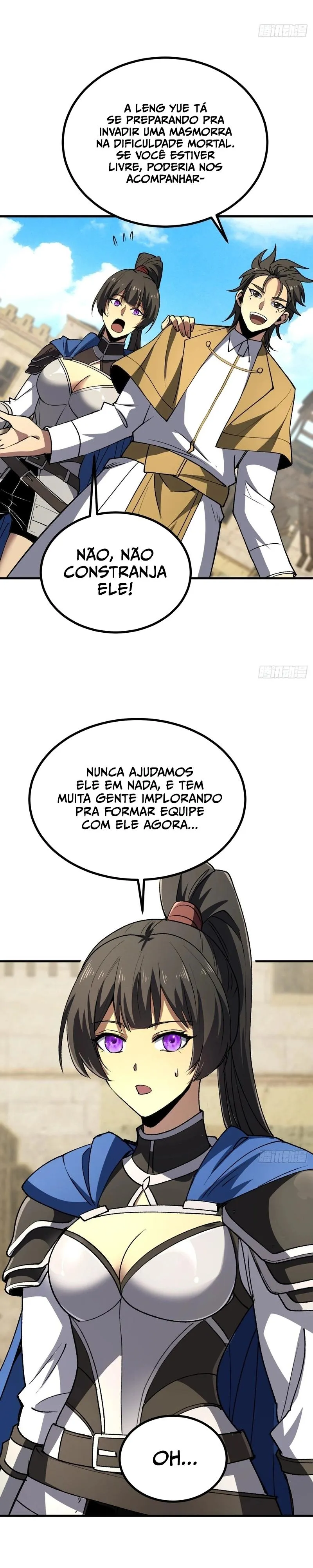 Read O Deus da Invocação Quando a Mutação Descende Sobre o Mundo Mortal (PT-BR) PT Manga Online