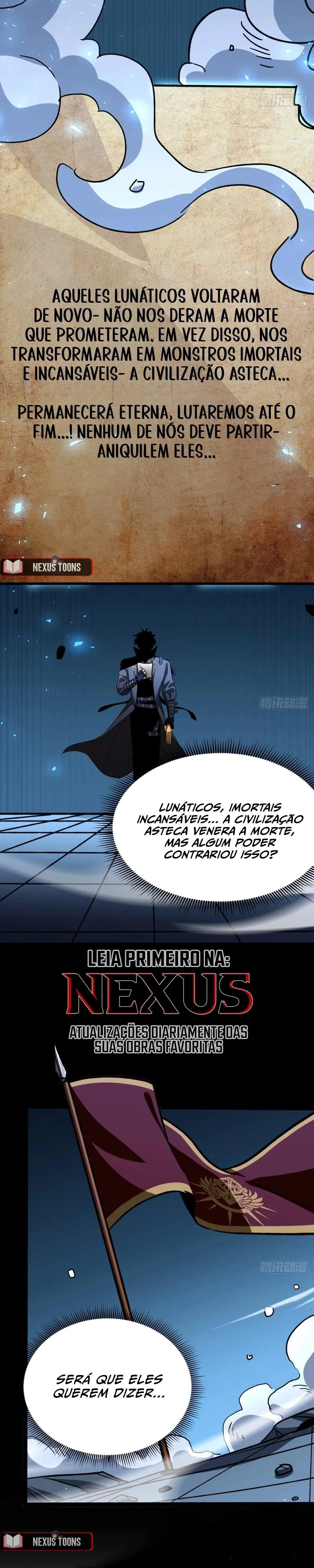 Read O Deus da Invocação Quando a Mutação Descende Sobre o Mundo Mortal (PT-BR) PT Manga Online