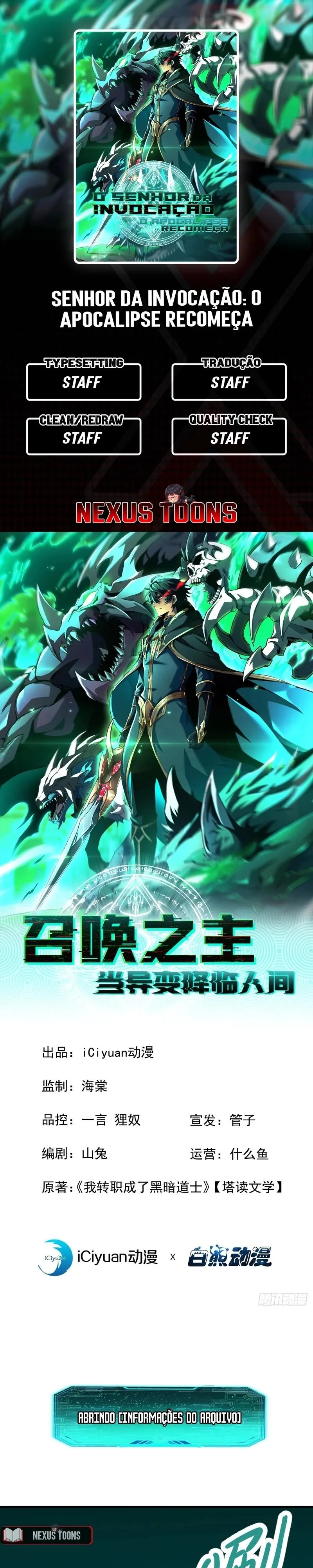 Read O Deus da Invocação Quando a Mutação Descende Sobre o Mundo Mortal (PT-BR) PT Manga Online