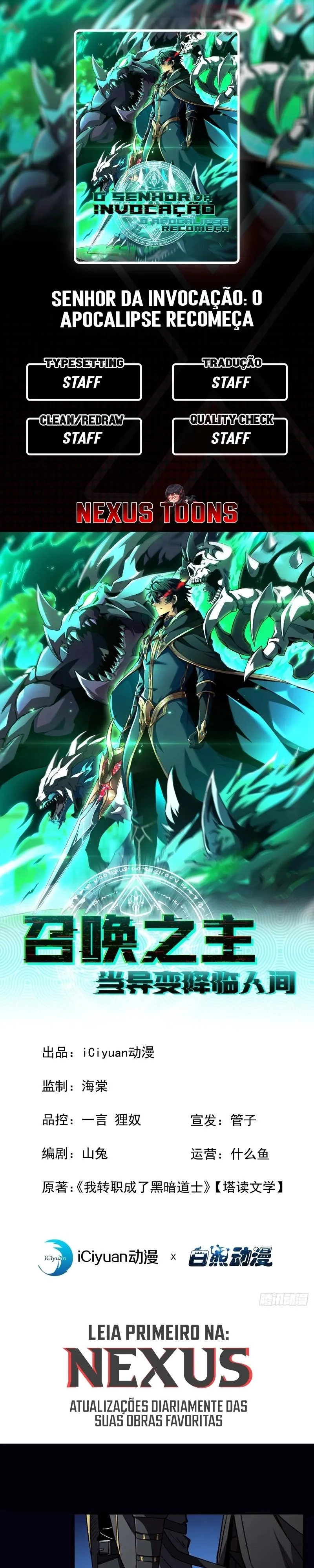 Read O Deus da Invocação Quando a Mutação Descende Sobre o Mundo Mortal (PT-BR) PT Manga Online
